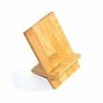 Custom Phone Stand Flat Bamboo (HURWAL) - 1