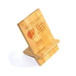 Custom Phone Stand Flat Bamboo (HURWAL)