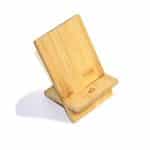 Custom Phone Stand Flat Bamboo (HURWAL) - 2