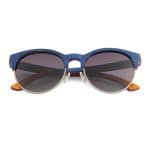 Custom Recycled Skateboard Half Wood Handrail Wooden Sunglasses (WALLACE) - 3