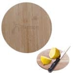 Custom Round Bamboo Cutting Board - 2