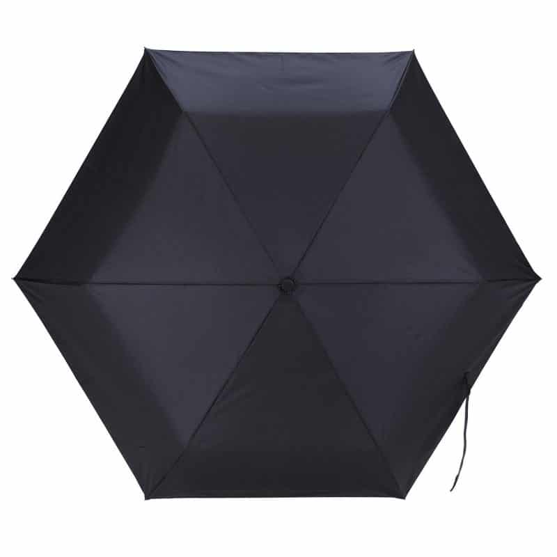 Custom Shed Rain™ 42" RPET Bamboo-Handled Auto-Open/Close Compact Umbrella - 1