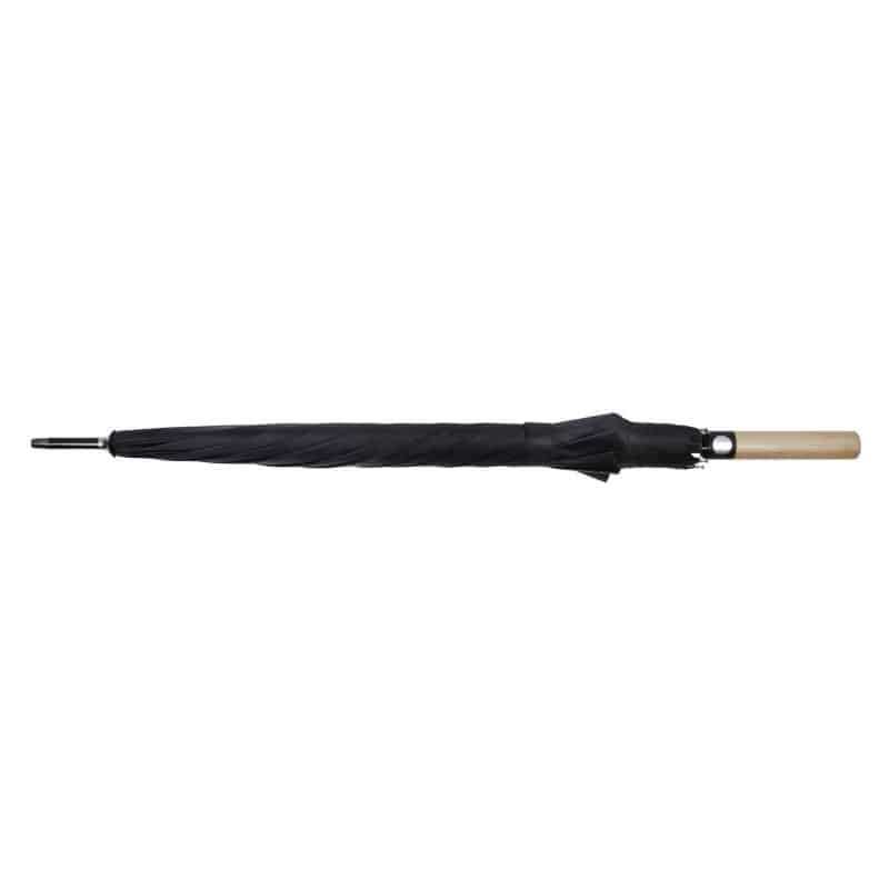 Custom Shed Rain™ 50" RPET Bamboo-Handled Auto-Open Stick Umbrella - 1