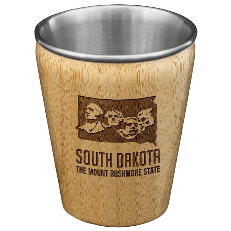 Custom South Dakota State Shot Glass