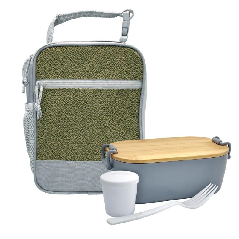 Custom Speck Handy Bamboo Lunch Box Set - 7