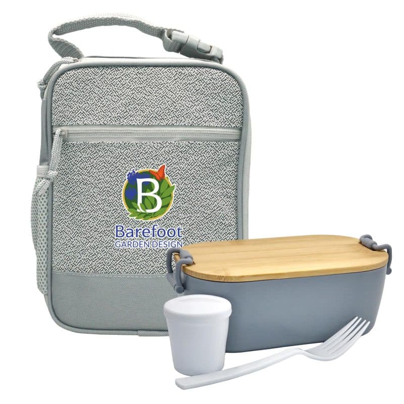 Custom Speck Handy Bamboo Lunch Box Set - 8