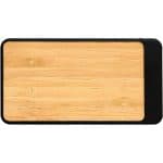 Custom UL Bamboo High Density Swift Wireless Power Bank - 4