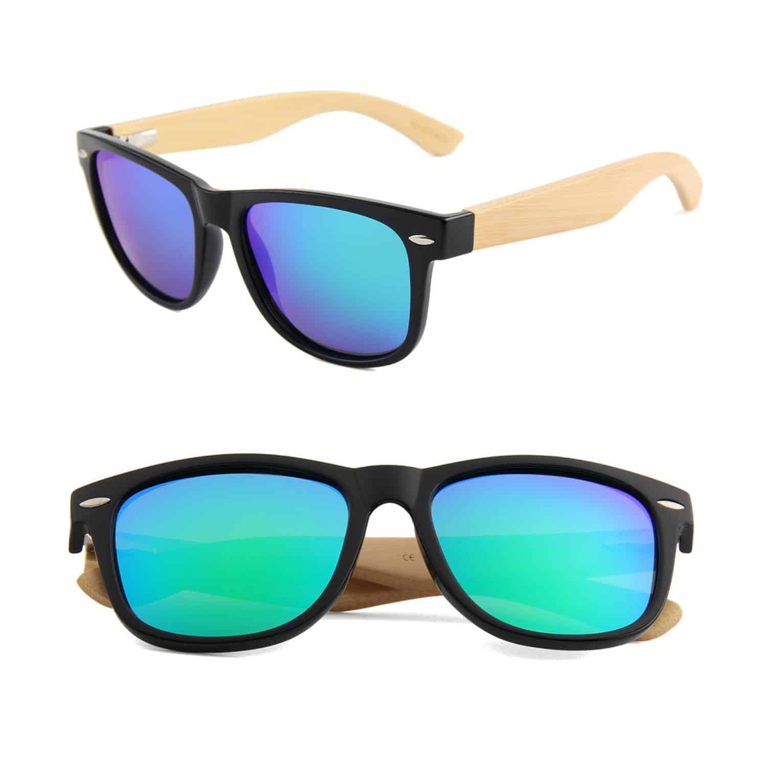 Custom Wooden Bamboo Hybrid Wanderer Sunglasses (SAINTJOE)