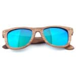 Custom Wooden Classic Zebra Full Jacks Wooden Sunglasses (WARMCREEK) - 6