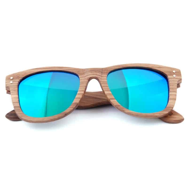 Custom Wooden Classic Zebra Full Jacks Wooden Sunglasses (WARMCREEK) - 6