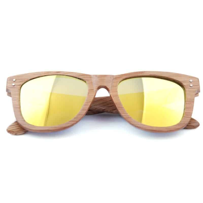 Custom Wooden Classic Zebra Full Jacks Wooden Sunglasses (WARMCREEK) - 7