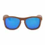 Custom Wooden Modern Zebra Wood Full Jacks Sunglasses (WARMLAKE) - 3