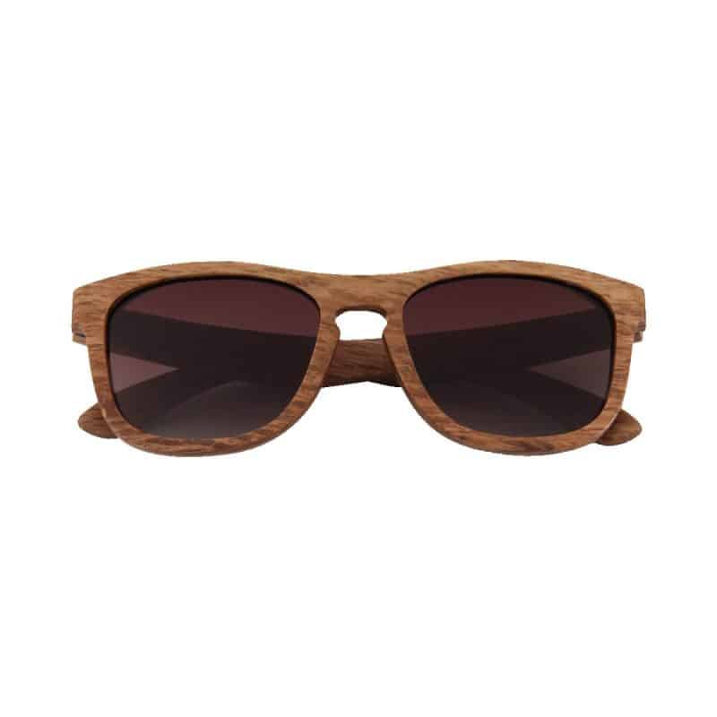 Custom Wooden Modern Zebra Wood Full Jacks Sunglasses (WARMLAKE) - 8
