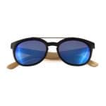 Custom Wooden Series Bamboo Compact Wanderer Sunglasses (BIGBEAR) - 5