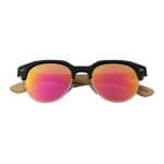 Custom Wooden Series Bamboo Vintage RetroShade Sunglasses (SAINTMARIE) - 1