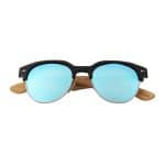 Custom Wooden Series Bamboo Vintage RetroShade Sunglasses (SAINTMARIE) - 2