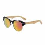 Custom Wooden Series Bamboo Vintage RetroShade Sunglasses (SAINTMARIE) - 6
