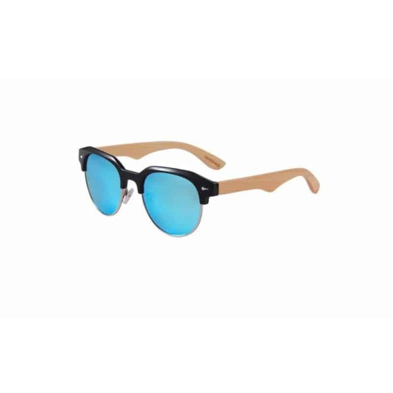 Custom Wooden Series Bamboo Vintage RetroShade Sunglasses (SAINTMARIE) - 9
