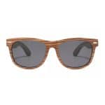 Custom Wooden Series Natural Recycled Skateboard Full Sunglasses - 5