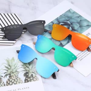 Custom Wooden Series Windscreen Shades Ebony