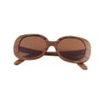 Custom Wooden Series Zebra Full Wood Butterfly Sunglasses (WEISER) - 1