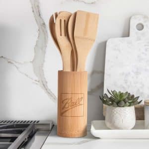 Custom 5-Piece Bamboo Kitchen Utensil Set
