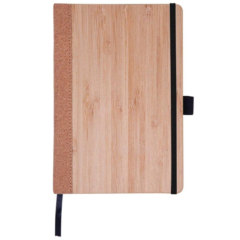 Custom Bamboo Cover Cork Journal - 1