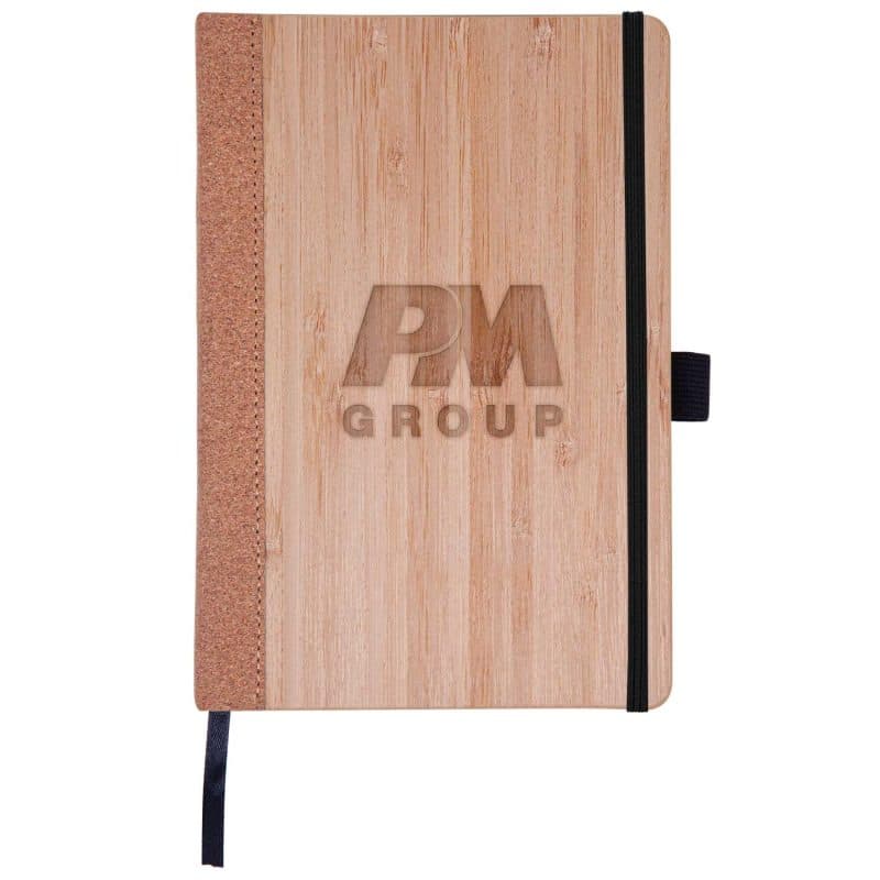 Custom Bamboo Cover Cork Journal - 3