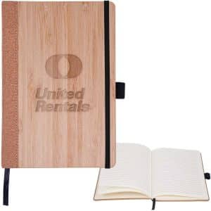 Custom Bamboo Cover Cork Journal