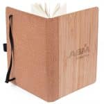 Custom Bamboo Cover Cork Journal - 6