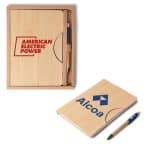 Custom Bamboo Station Journal Set