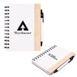 Custom EcoJot Milk Carton Journal Book with Pen