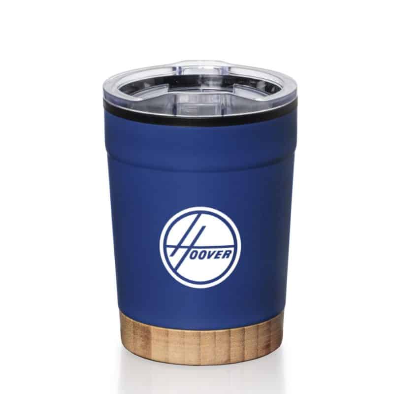 Custom Eduardo Double Wall Tumbler w/Bamboo Base - 12oz - 2