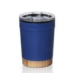 Custom Eduardo Double Wall Tumbler w/Bamboo Base - 12oz - 9