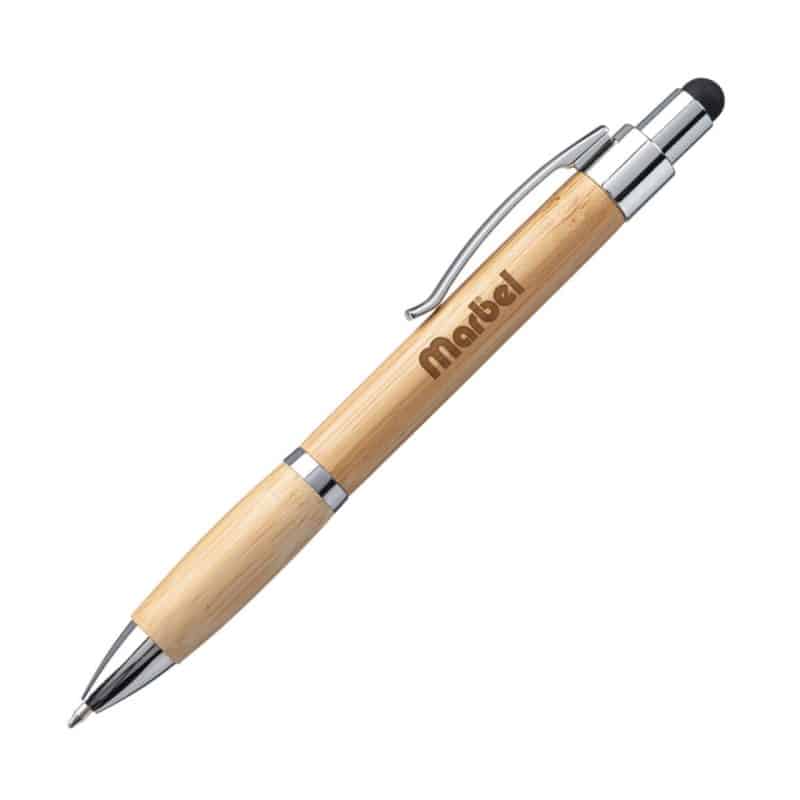 Custom Kafza Bamboo Pen with Stylus - 2