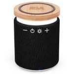 Custom Lex Bamboo Wireless Speaker w/Phone Charger