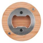 Custom Magnetic Bamboo Bottle Opener - 2