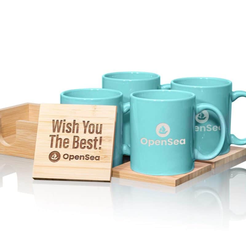 Custom Malibu Mug & Coaster Set - 2