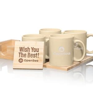 Custom Malibu Mug & Coaster Set