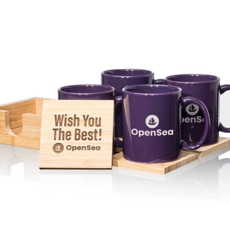 Custom Malibu Mug & Coaster Set - 8