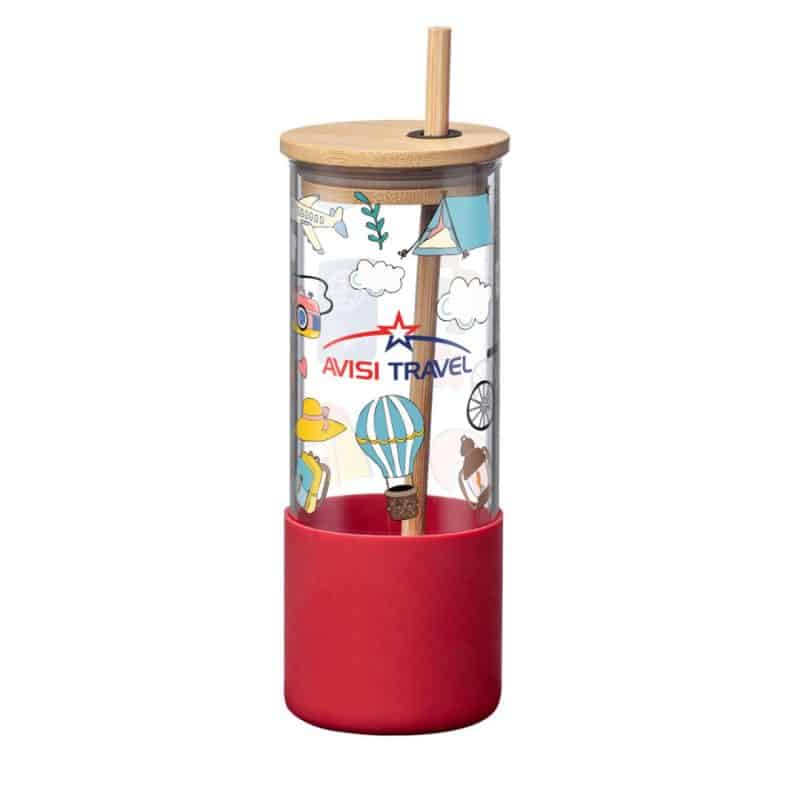 Custom Shanti Borosilicate Tumbler - 17oz - 8