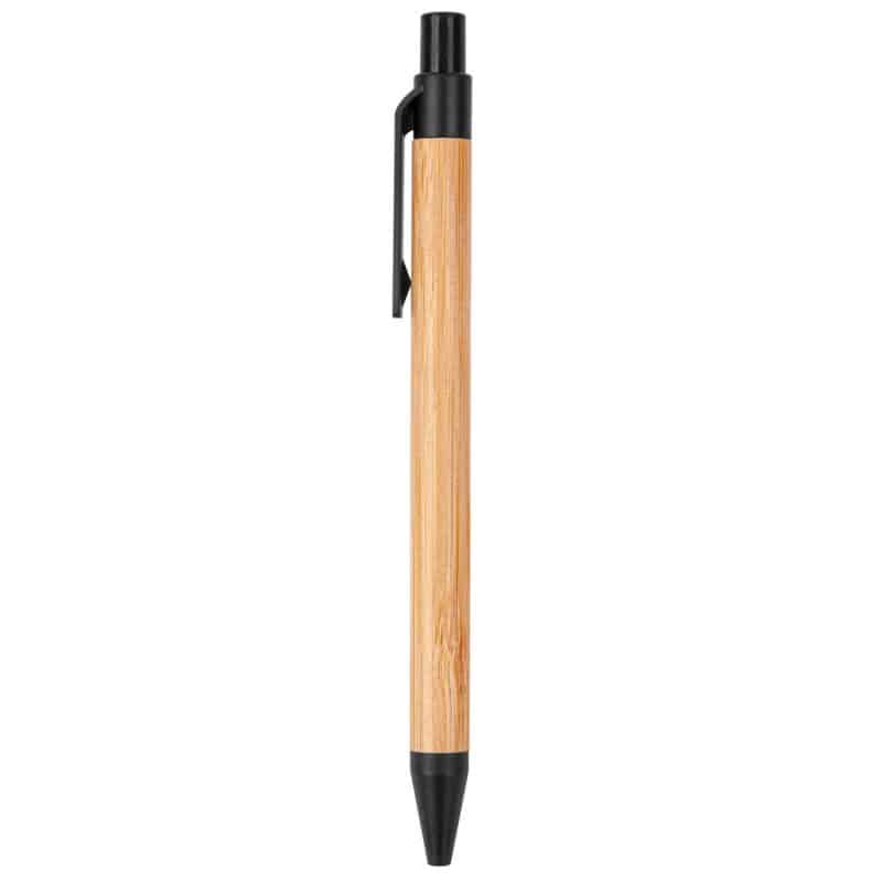 Custom The Albury Bamboo Wheat Straw Click-Action Ballpoint Pen - 1