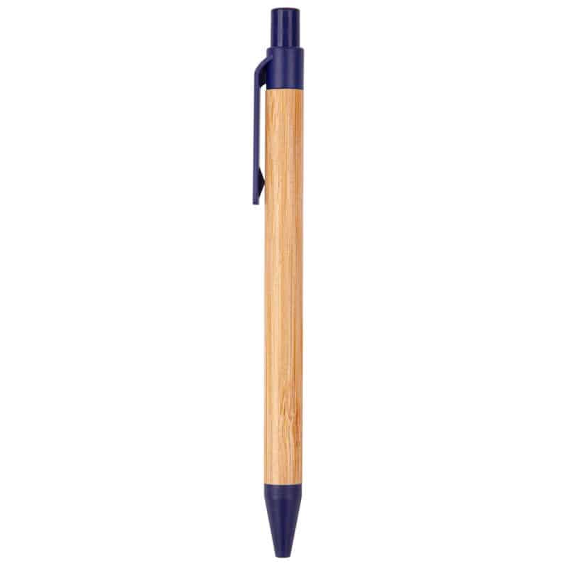 Custom The Albury Bamboo Wheat Straw Click-Action Ballpoint Pen - 2