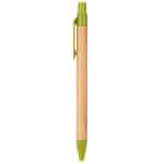 Custom The Albury Bamboo Wheat Straw Click-Action Ballpoint Pen - 3
