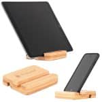 Custom The Bamboo Dual Tablet and Mobile Device Holder