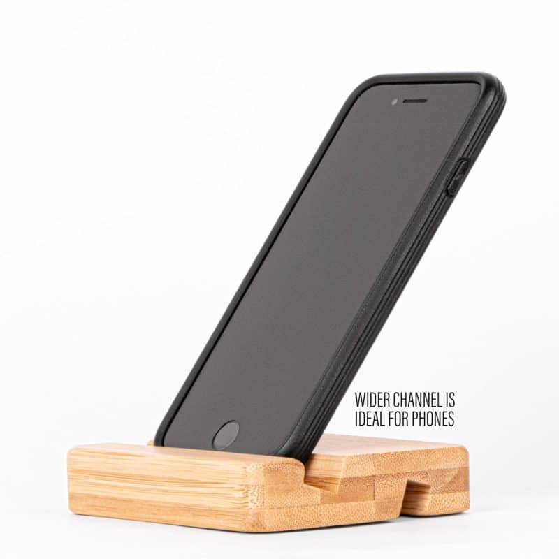 Custom The Bamboo Dual Tablet and Mobile Device Holder - 4
