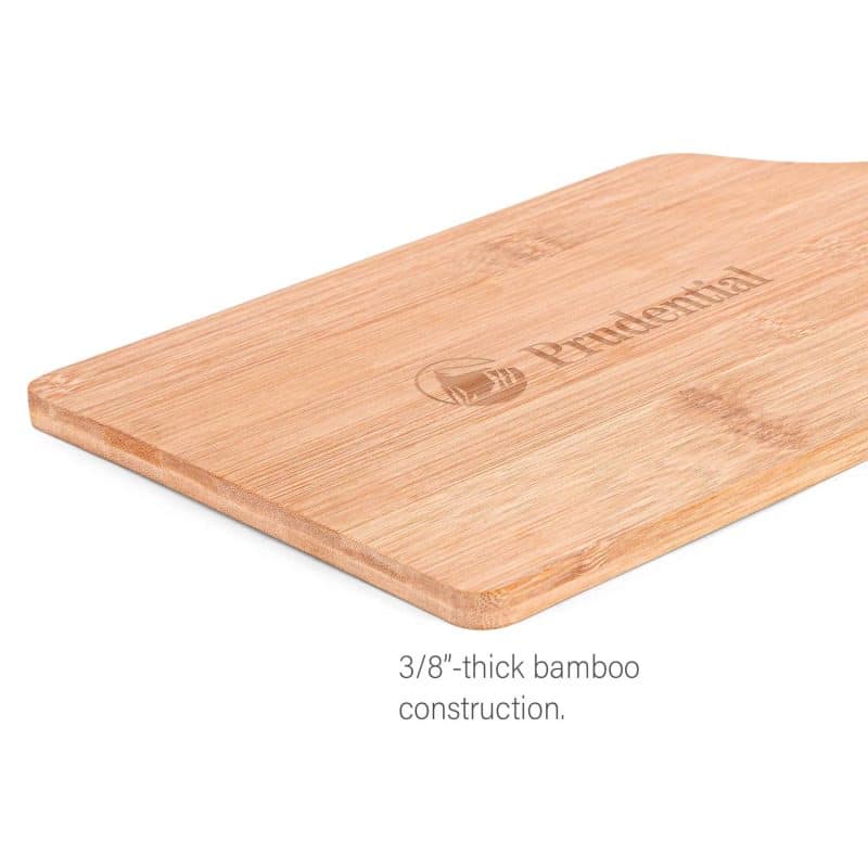 Custom The Genoa 14-Inch Bamboo Cutting Board With Handle - 4