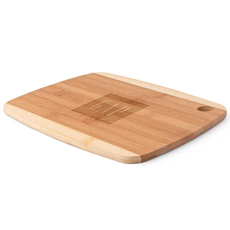 Custom The Gosford 11-Inch Two-Tone Bamboo Cutting Board - 5