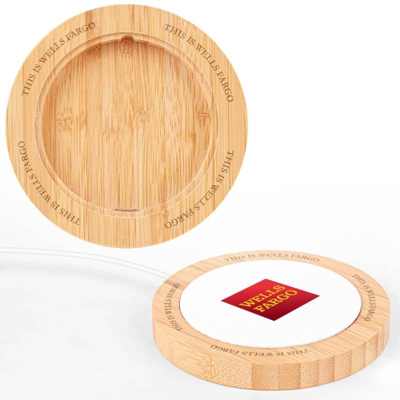 Custom The Shreveport Wireless Charger And Bamboo Base - 6