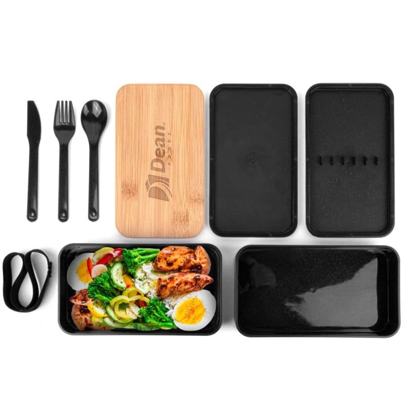 Custom Wheat Straw Bento Box - 2